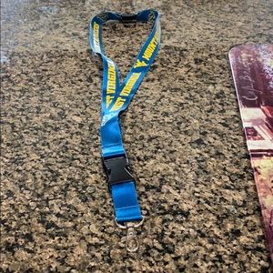 West Virginia Mountaineers break away lanyard
